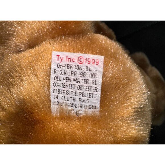 TY Yesterbear Teddy Bear 1999 Brown 18" Stuffed Animal Plush Toy Vintage - Picture 8 of 12